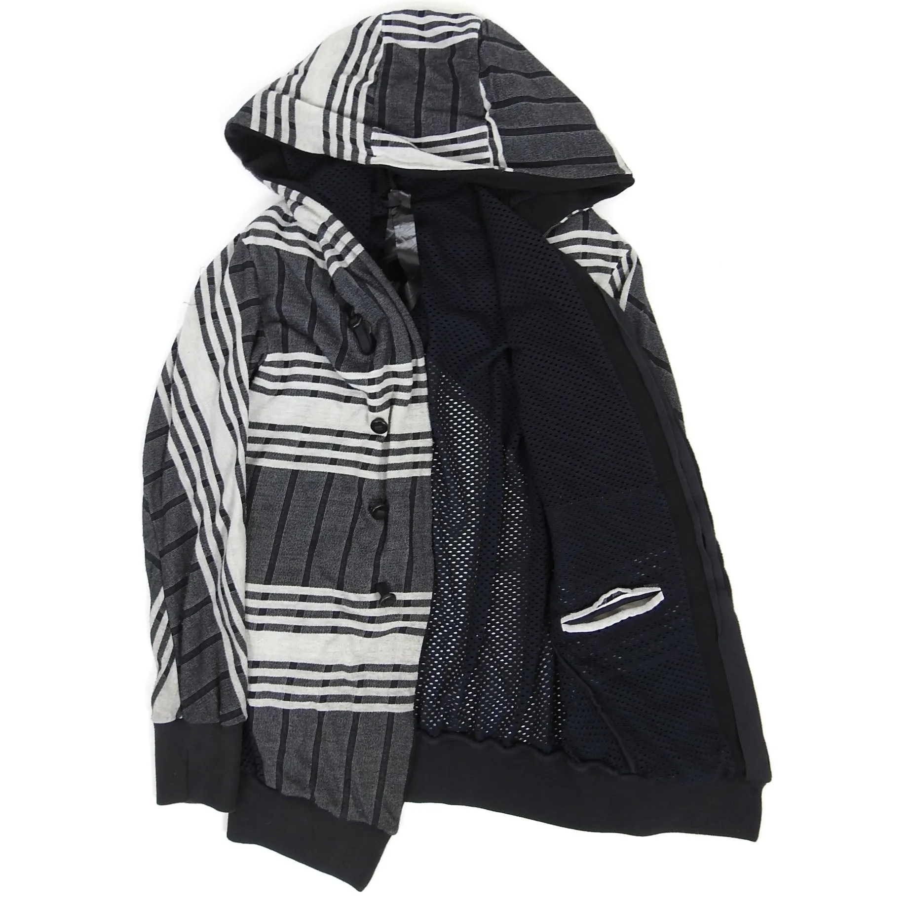11 by Boris Bidjan Saberi S/S4 Hooded Cardigan Size Large