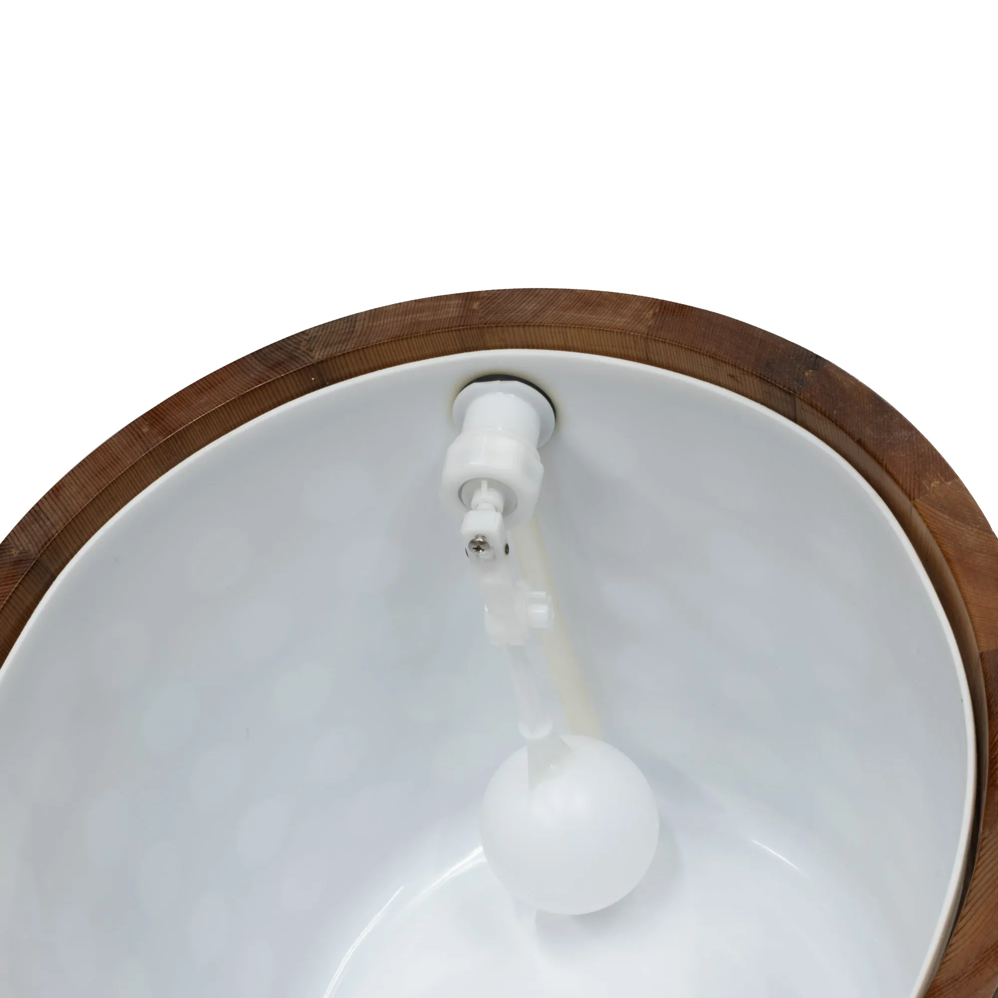 18L Cedar Pail Shower