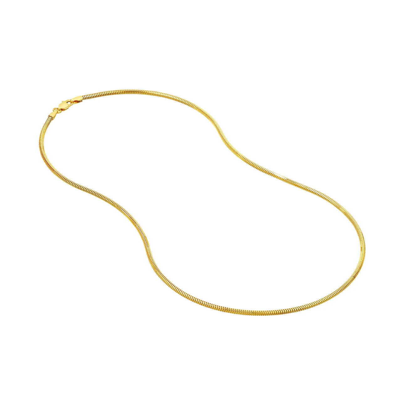1.90mm Snake Chain with Lobster Lock