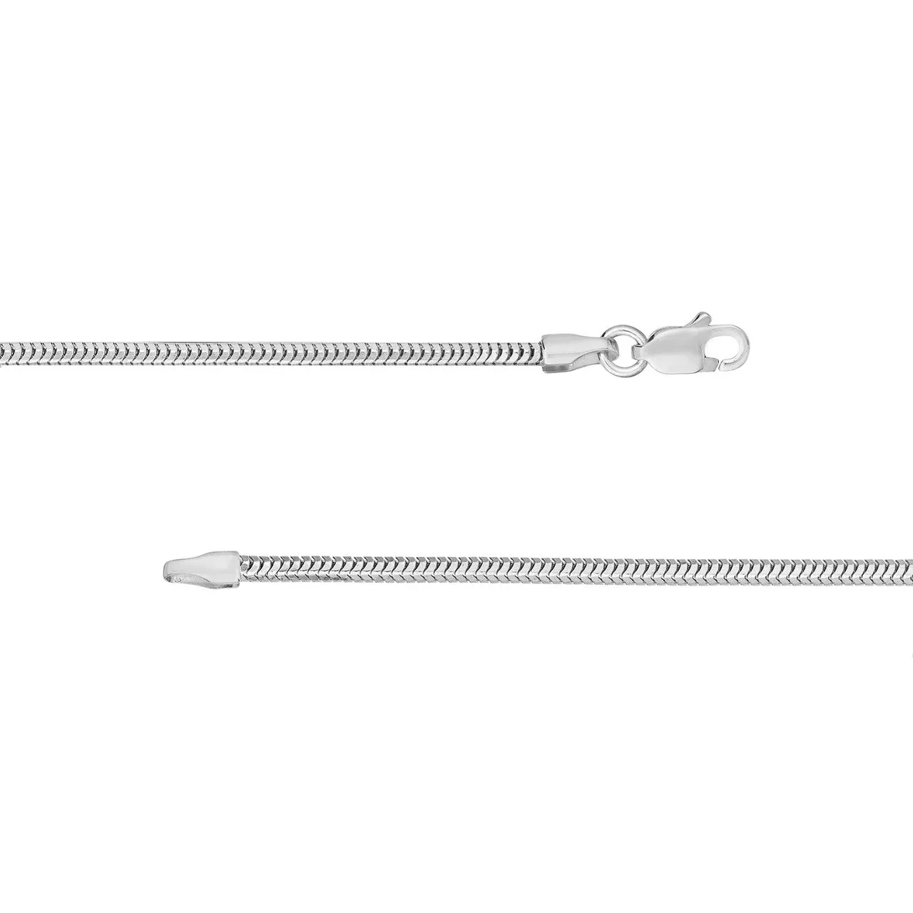 1.90mm Snake Chain with Lobster Lock