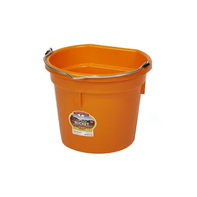 20 QT Flat Back Bucket