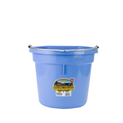 20 QT Flat Back Bucket