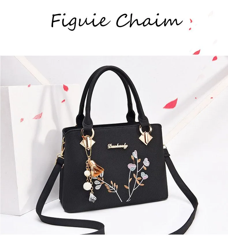 2020 ladies fashion embroidery handbag