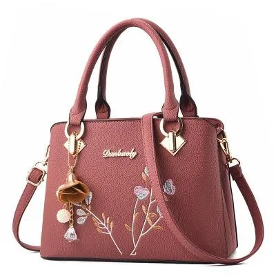 2020 ladies fashion embroidery handbag