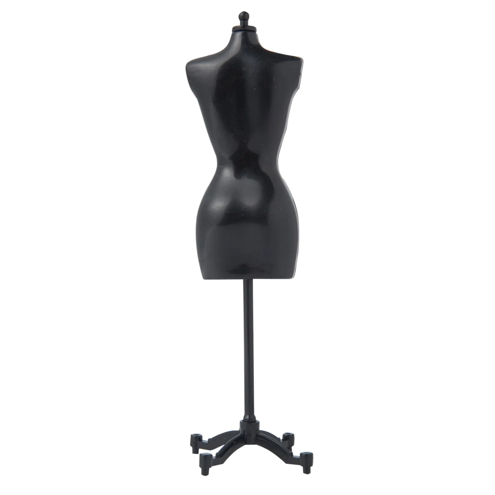 3D black mannequin cake topper