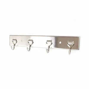 4 Rack Multi Use HALLWAY HANGER Coat Hooks -Coat Racks, Handbag & Umbrella Hooks  3253