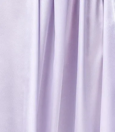 4509- Satin long gown w 3/4 sleeves