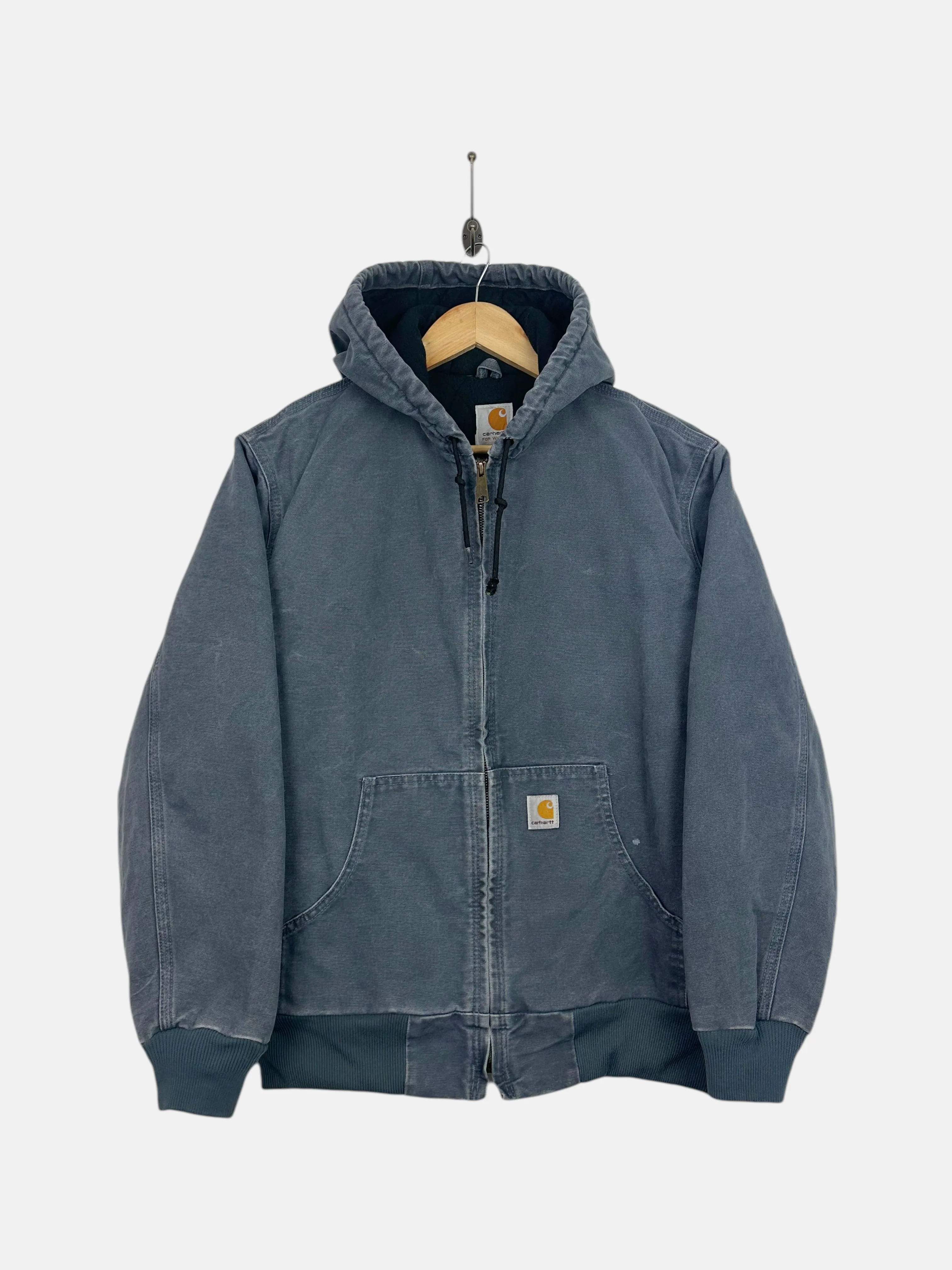 90's Carhartt Heavy Duty Vintage Jacket with Hood Size S-M