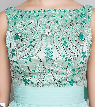 A-Line Sleeveless Open Back Mother‘s dress