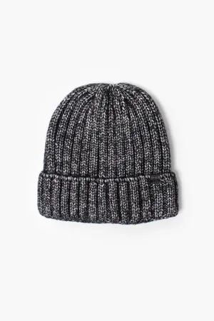 ABB1712 - Satin Lined Marled Yarn Beanie
