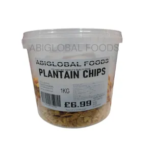 ABIGLOBAL PLANTAIN CHIPS - SWEET 1.2KG