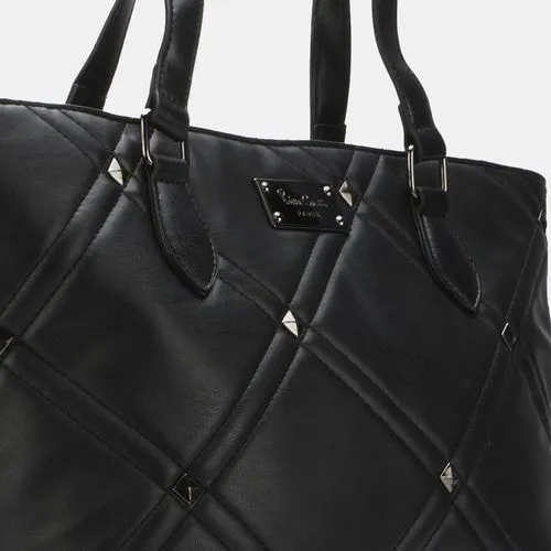 Agnes Medium Tote  Black   PCL05135BKBK-A0