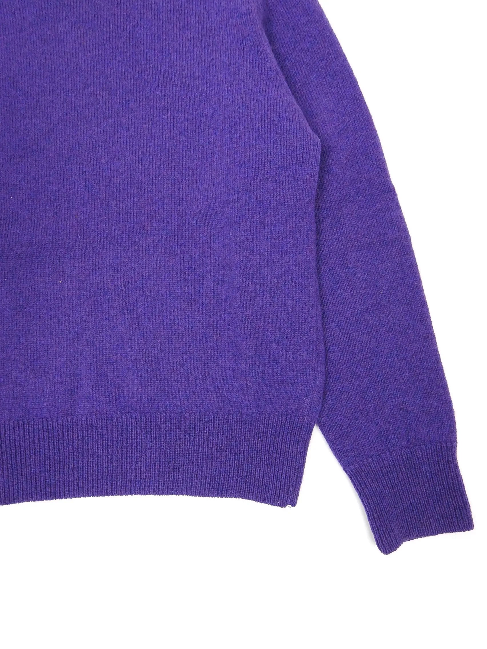 AMI Purple Wool Sweater Size Large