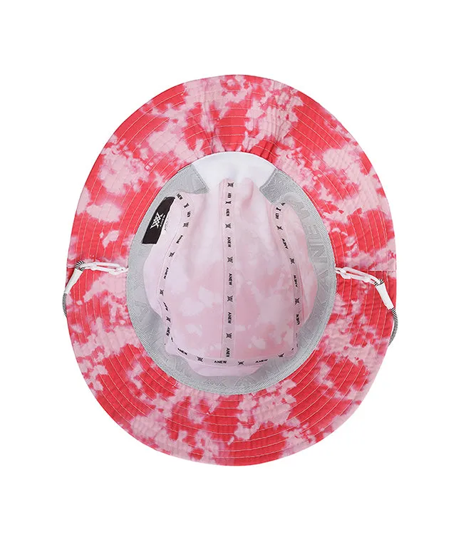 ANEW Golf Graphic Light Bucket Hat - Red