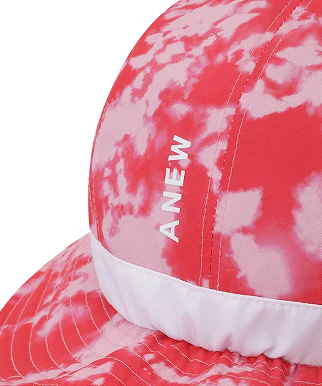 ANEW Golf Graphic Light Bucket Hat - Red