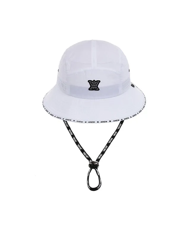 ANEW Golf Women Visor Logo Point Nylon Bucket Hat - 2 Colors