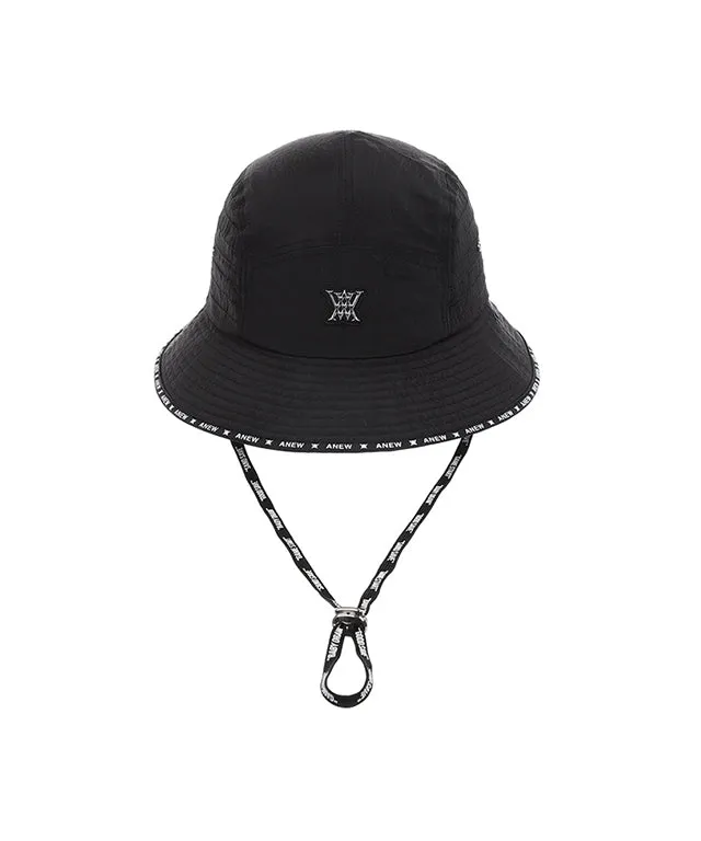 ANEW Golf Women Visor Logo Point Nylon Bucket Hat - 2 Colors