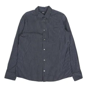 A.P.C. Striped Button Up Size Large