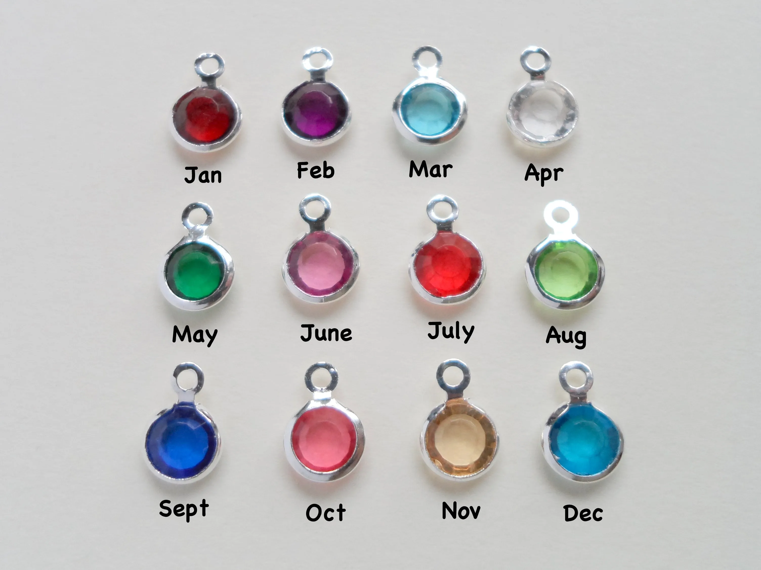 Art Palette Charm Keychain with "Inspire" Tag Charm