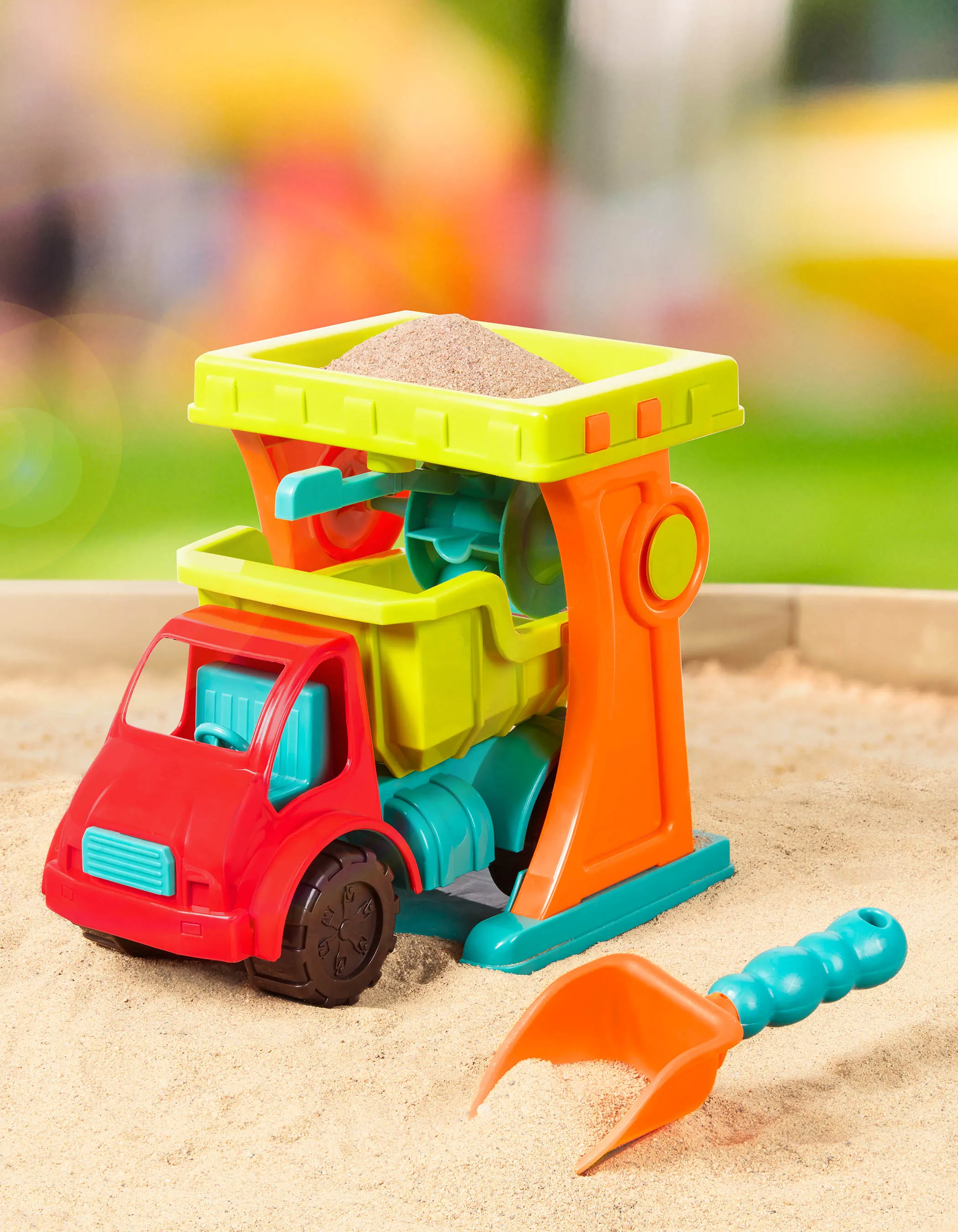 B. Dump Truck & Sand Mill