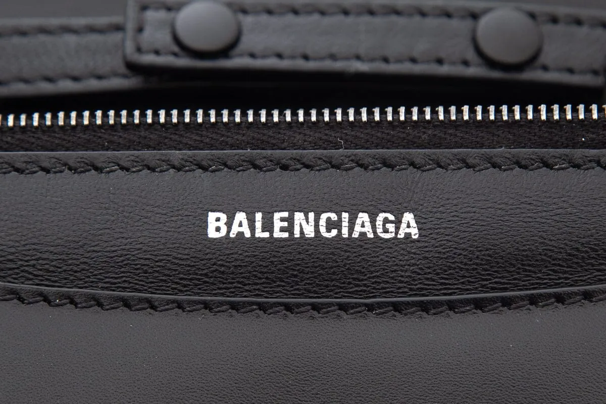 Balenciaga continental black chain cross-body