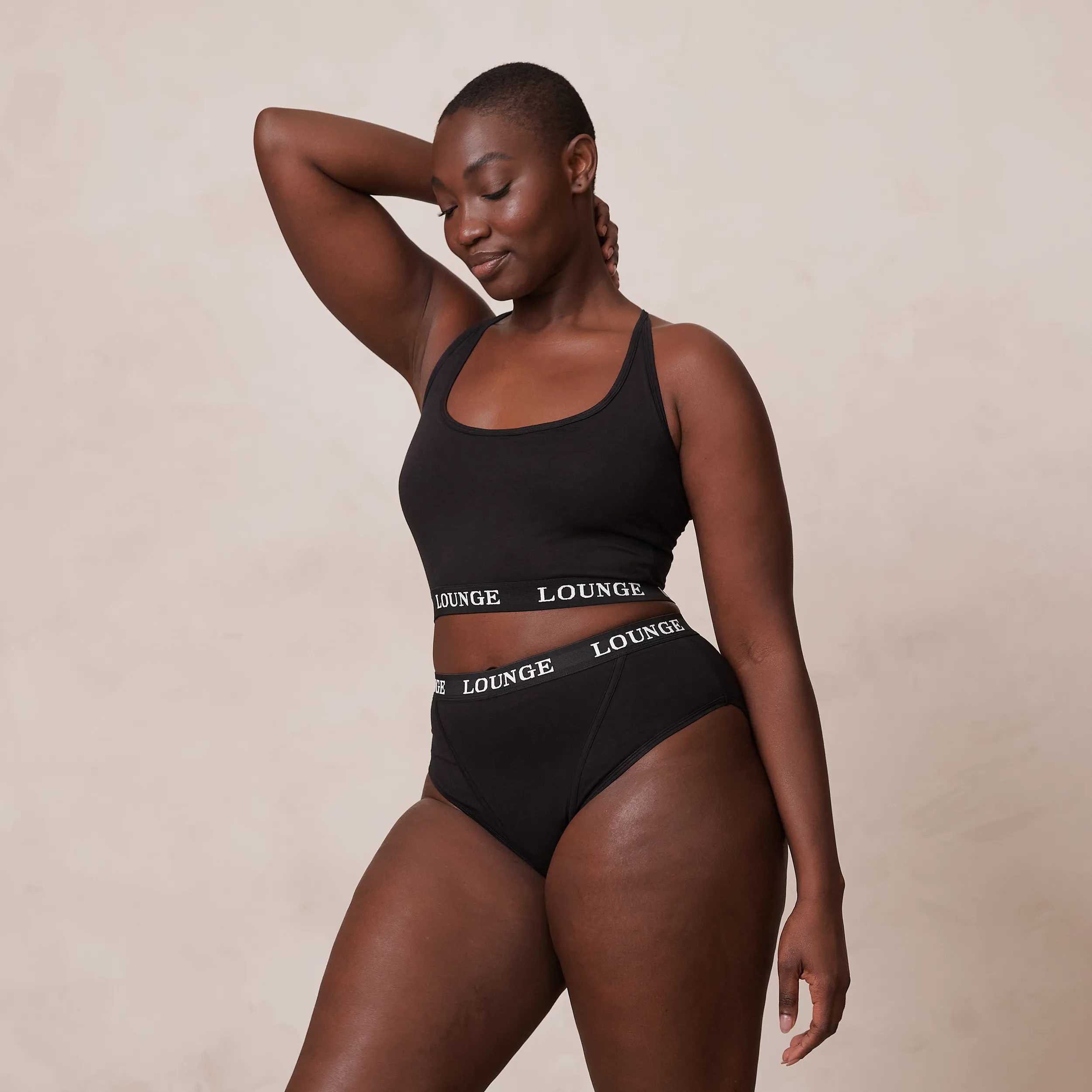 Bamboo Basic brassière - Noir