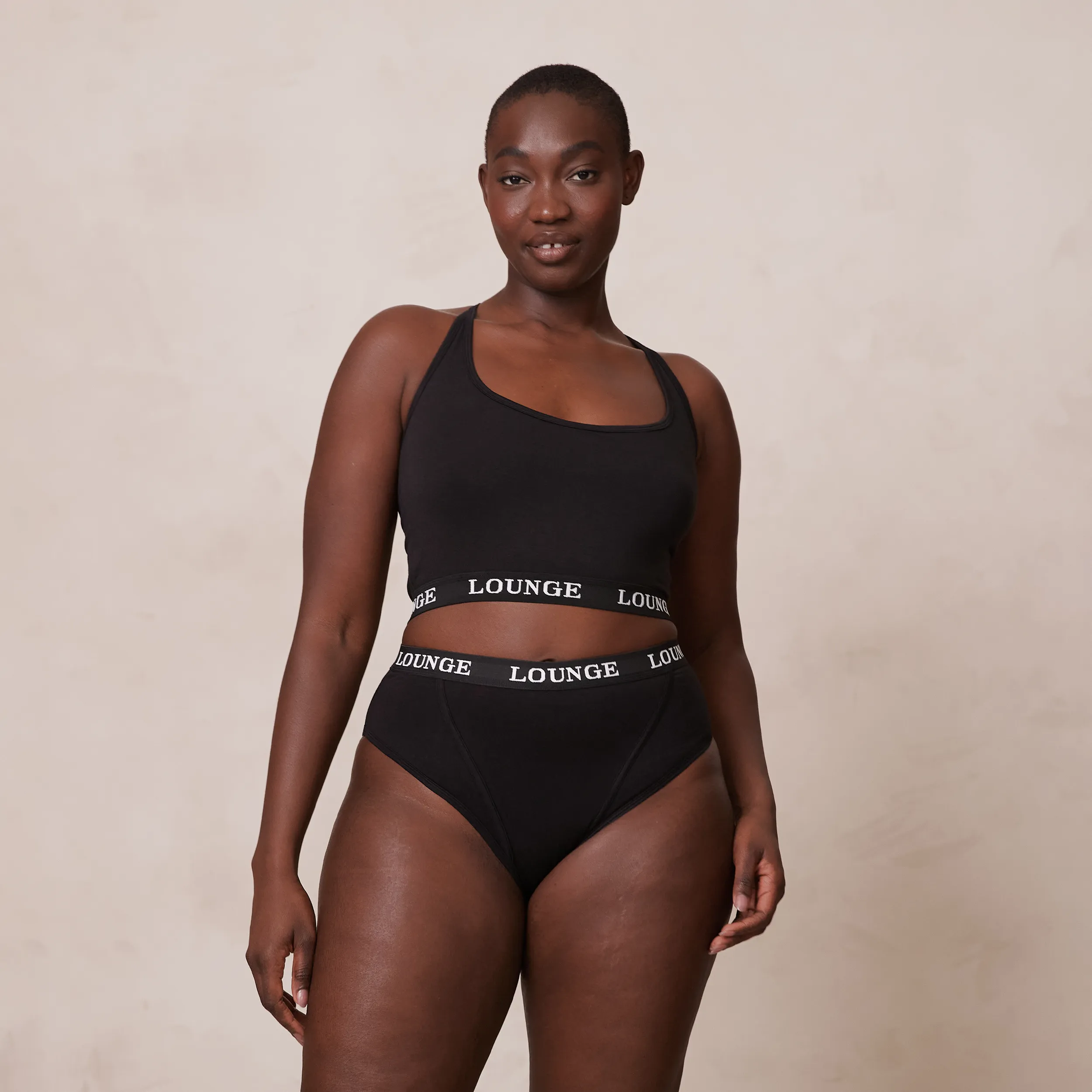 Bamboo Basic brassière - Noir
