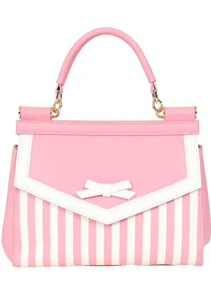 Banned Ravello Stripe Bag Pink