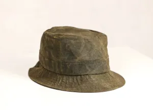 Barbour Wax Bucket Hat - Green - One Size