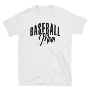Baseball Mom T Shirt White Baseball Tee Gift All Sizes Including  Plus Size Baseball Mum T Shirt