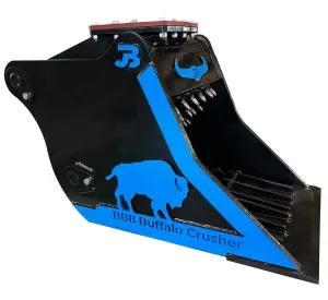 BB8 Buffalo Excavator Crushing Bucket - 6-10 Tonne