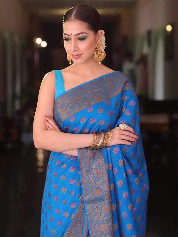 Beautiful Banarasi Pure Georgette Silk Saree