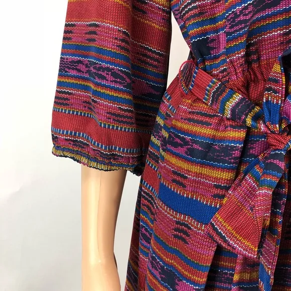 BeBop multicolored large long sleeve dress (#24)