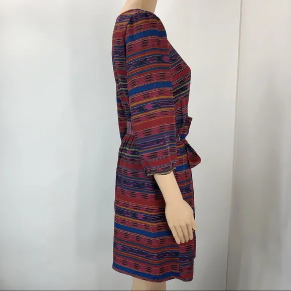 BeBop multicolored large long sleeve dress (#24)