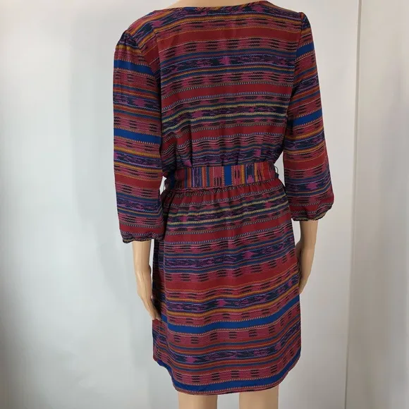 BeBop multicolored large long sleeve dress (#24)