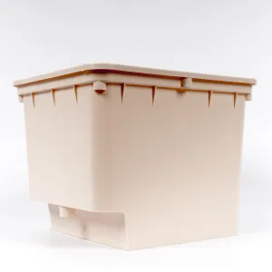 Beige Bato Bucket (Beige, with 2 drainage elbows)