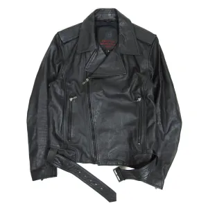 Belstaff Leather Biker Jacket Size Large
