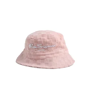 Ben Sherman Bucket Hat- Light pink