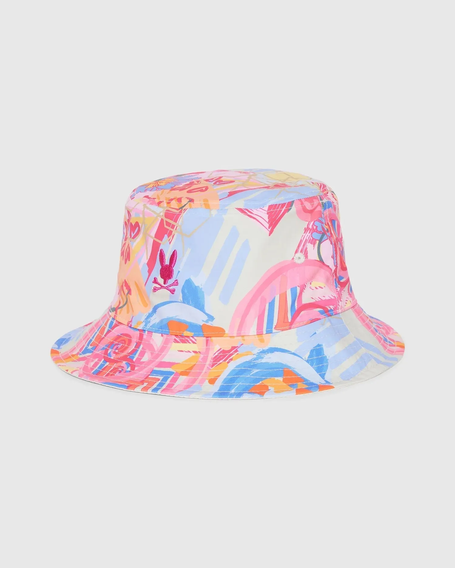 Benton Reversible Bucket Hat Fuchsia Purple