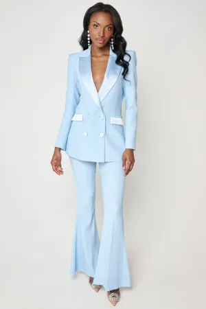 Bianca Suit in Light Blue by Hebe Studio - RENTAL