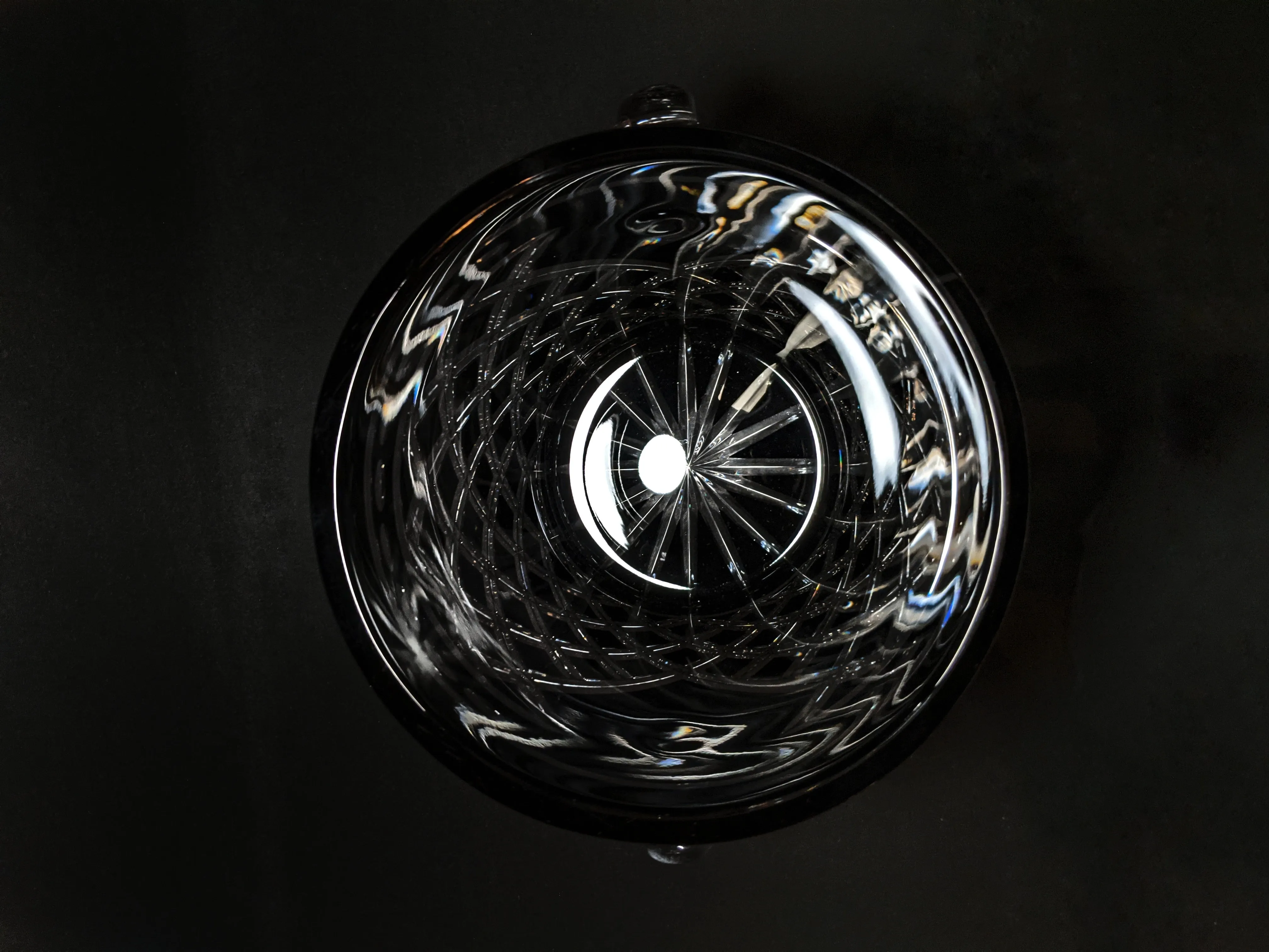 Black Crystal Champagne Ice bucket