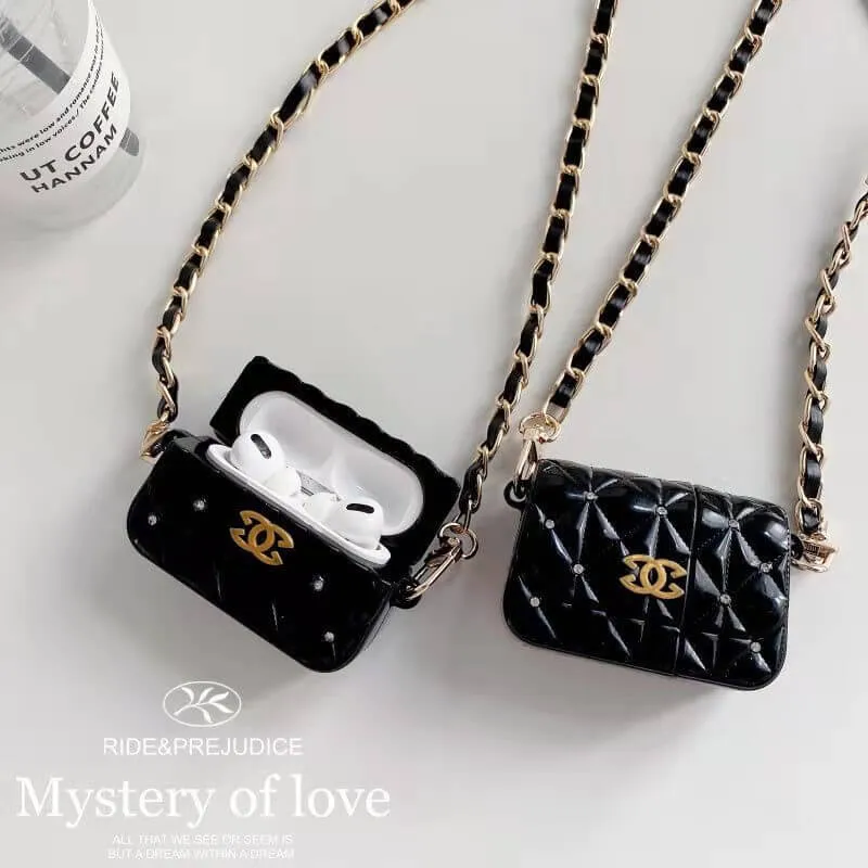 Black Handbag Airpod Case