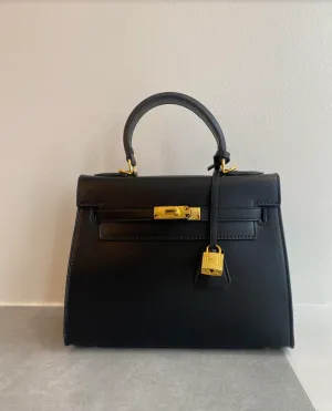 Black Lock Handbag