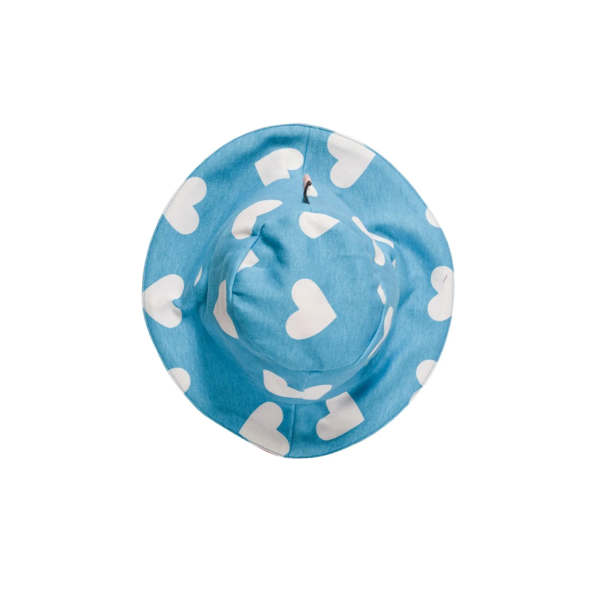 Blue Hearts Bucket Hat