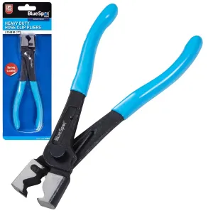 BlueSpot Hose Clip Pliers Spring Loaded Heavy Duty 175mm (7")