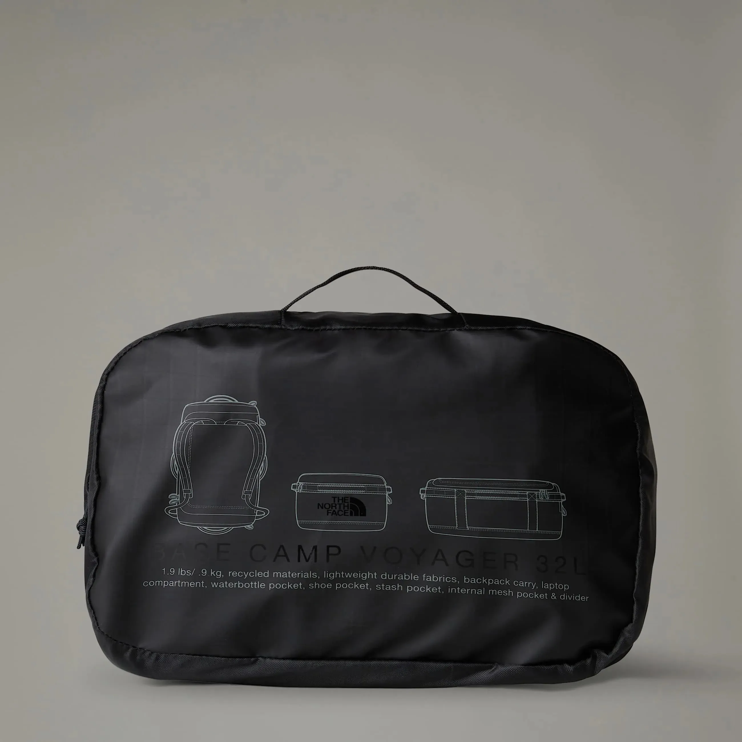 Bolsa Mochila THE NORTH FACE Base Camp Duffel Voyager 32L Black