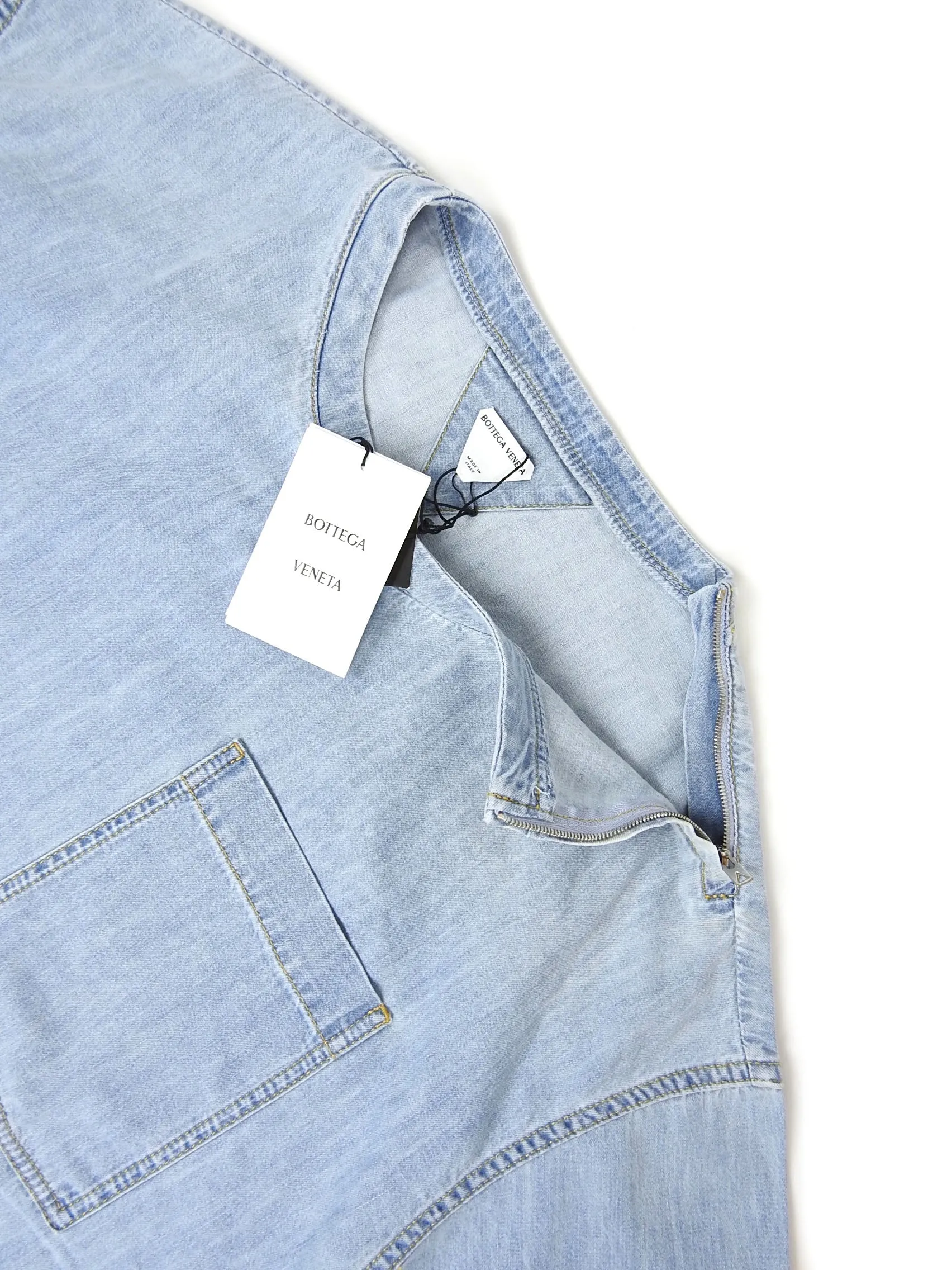 Bottega Veneta Denim T-Shirt Size Large