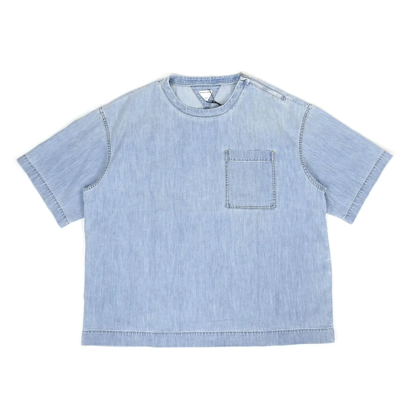 Bottega Veneta Denim T-Shirt Size Large