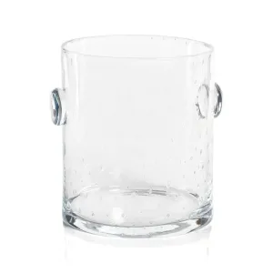 Bubbled Glass Ice Bucket