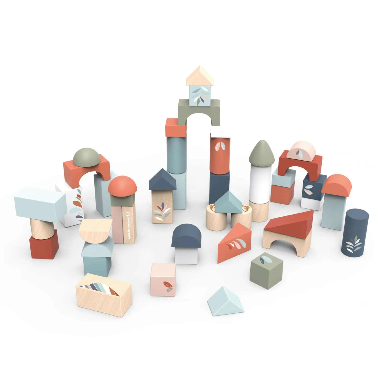 Building Blocks 50 piece set - 12M 